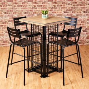 Commercial Gabion Bar Table